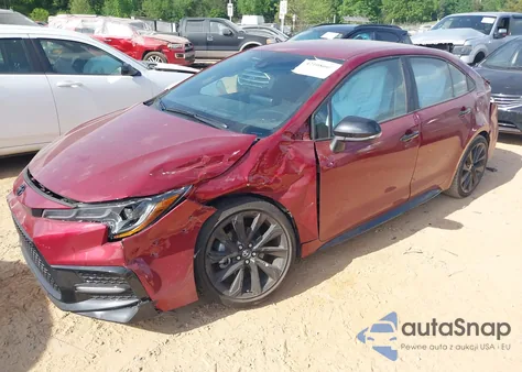 2022 Toyota Corolla Se Nightshade Edition z USA, uszkodzony, nr VIN 5YFS4MCE3NP112056